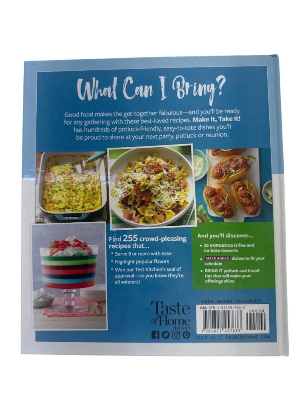 Taste Of Home Make It Take It Cookbook Hundreds Crowd Pleasing Recipes 2022